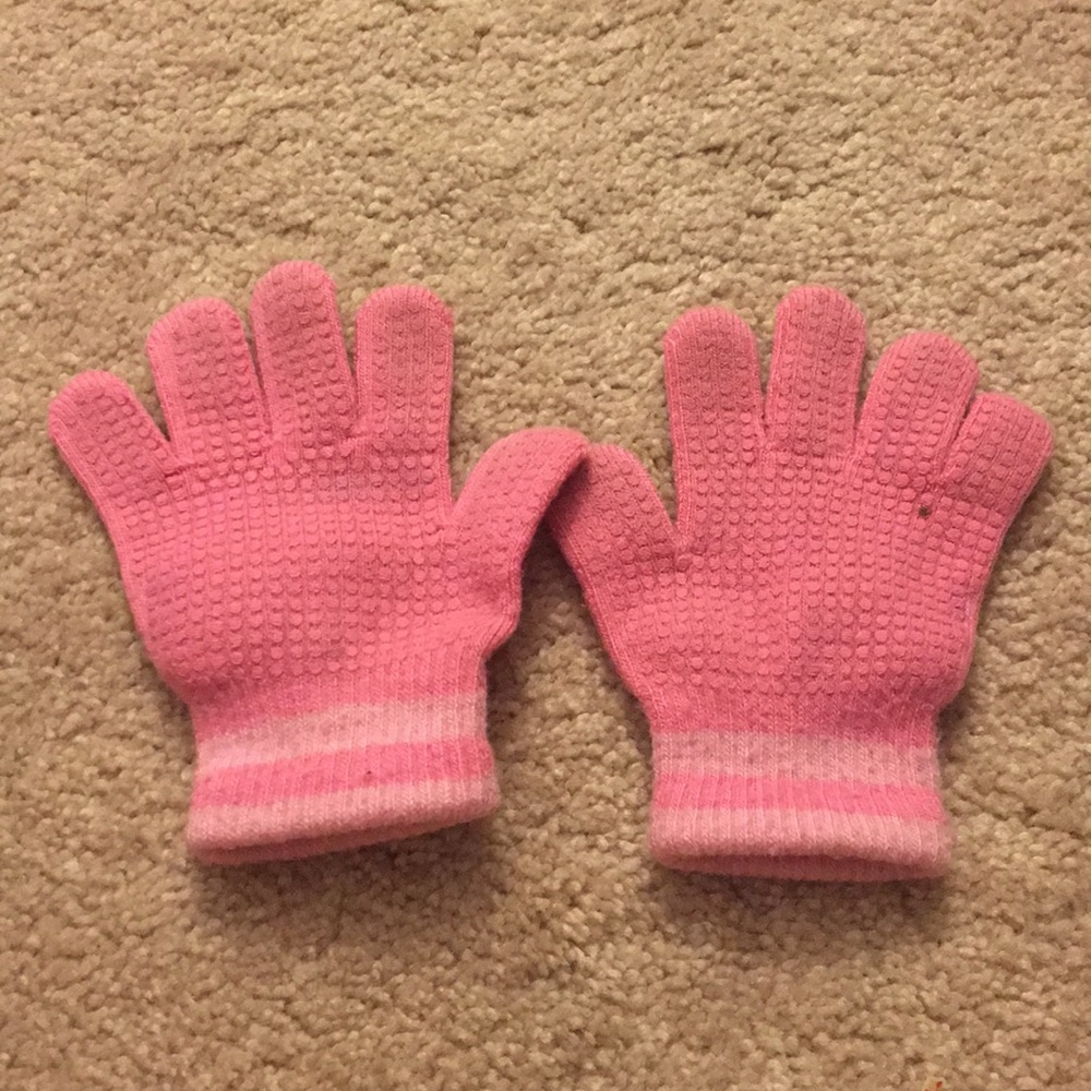 Kids winter gloves with rubber grip